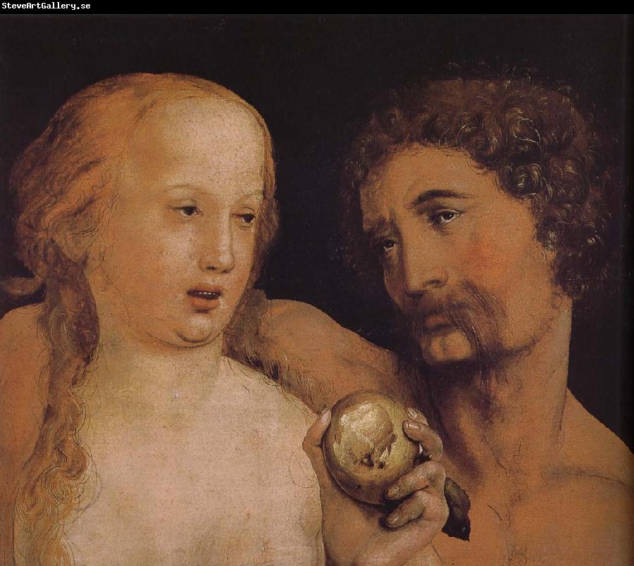 Hans Holbein Adam and Eve